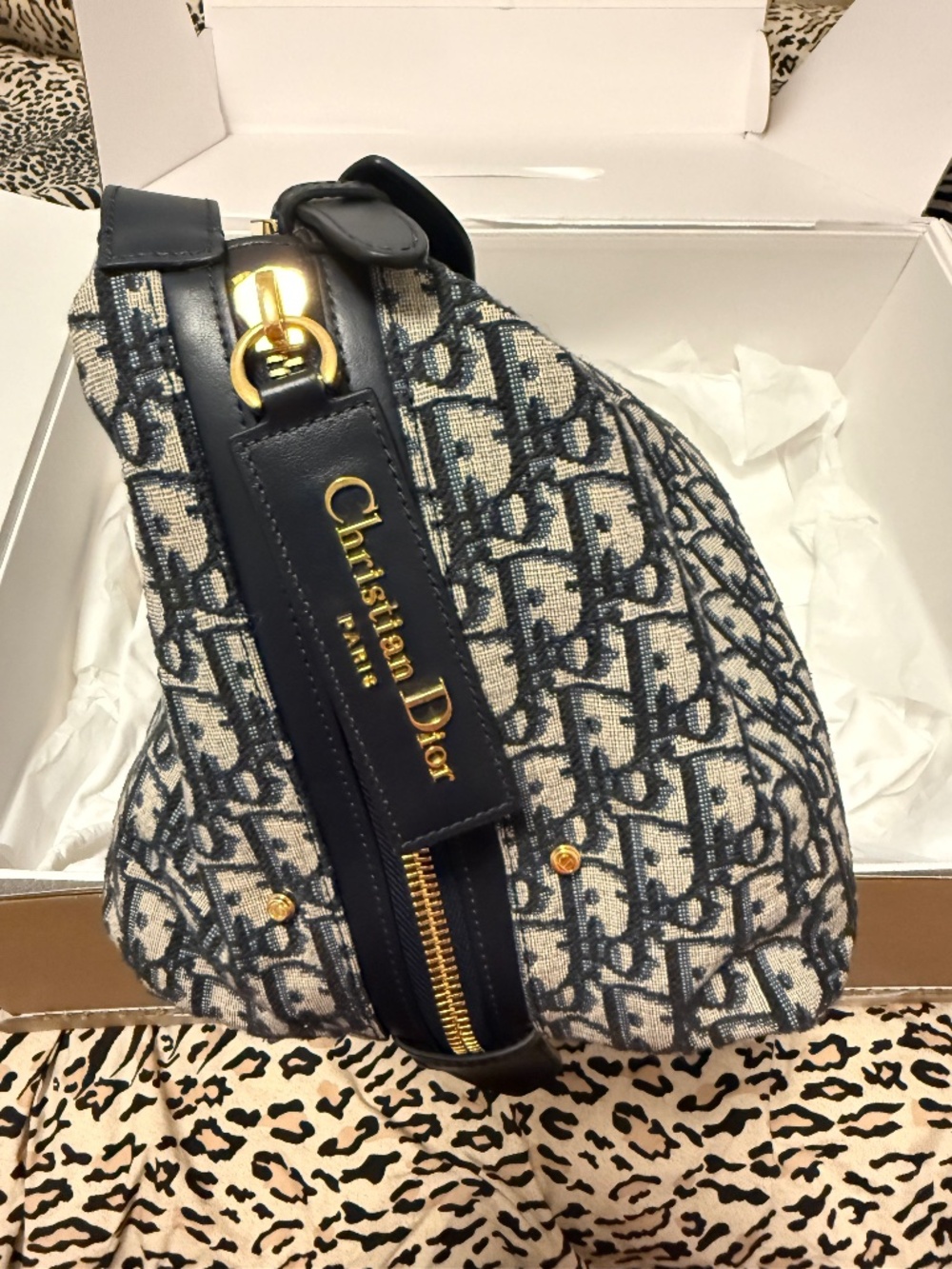 Dior Large D-Journey Oblique Monogram Bag